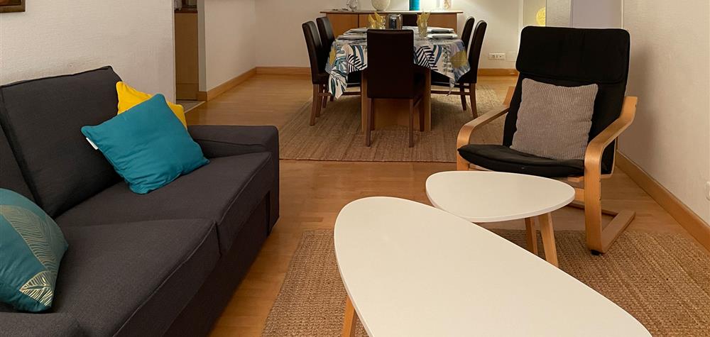 Salon lumineux de l'Appartement Giraud 2 à Dinard