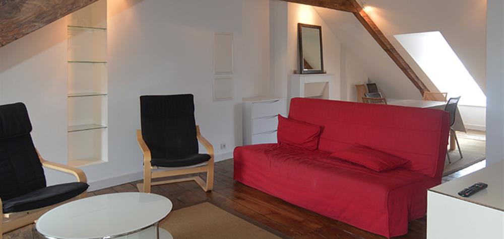 Salon avec vue sur mer - Saint-Malo, Appartement Pré Brécel 2
